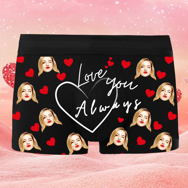 顔写真 似顔絵 男性用 下着 パンツ カスタマイズ