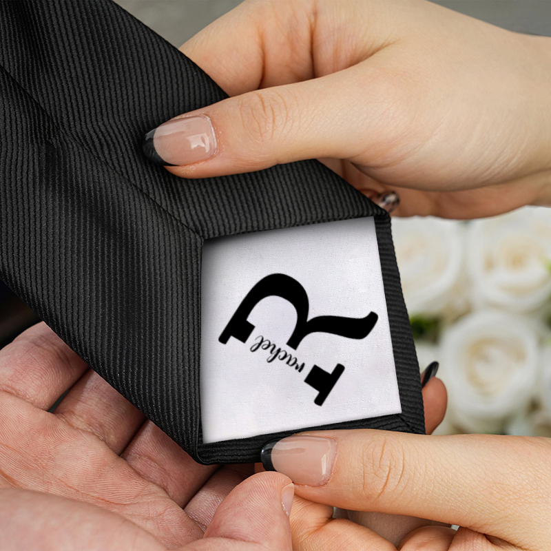 Custom Name Tie Perfect Gift for Father