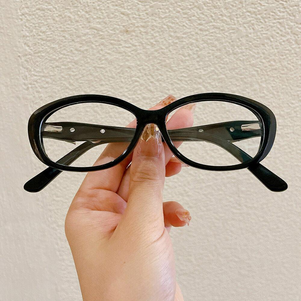 Emmi Cat Eye Black Glasses