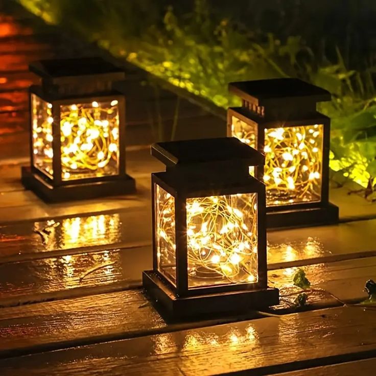 Personalized Solar Palace Lanterns Retro Landscape Lights Graduation Party Gifts for Friends