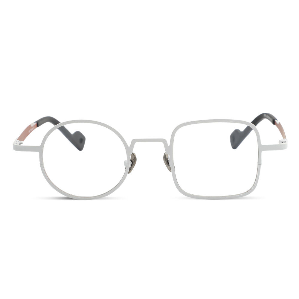 Lunettes de Vue Pinot Carré Ronde Blanc