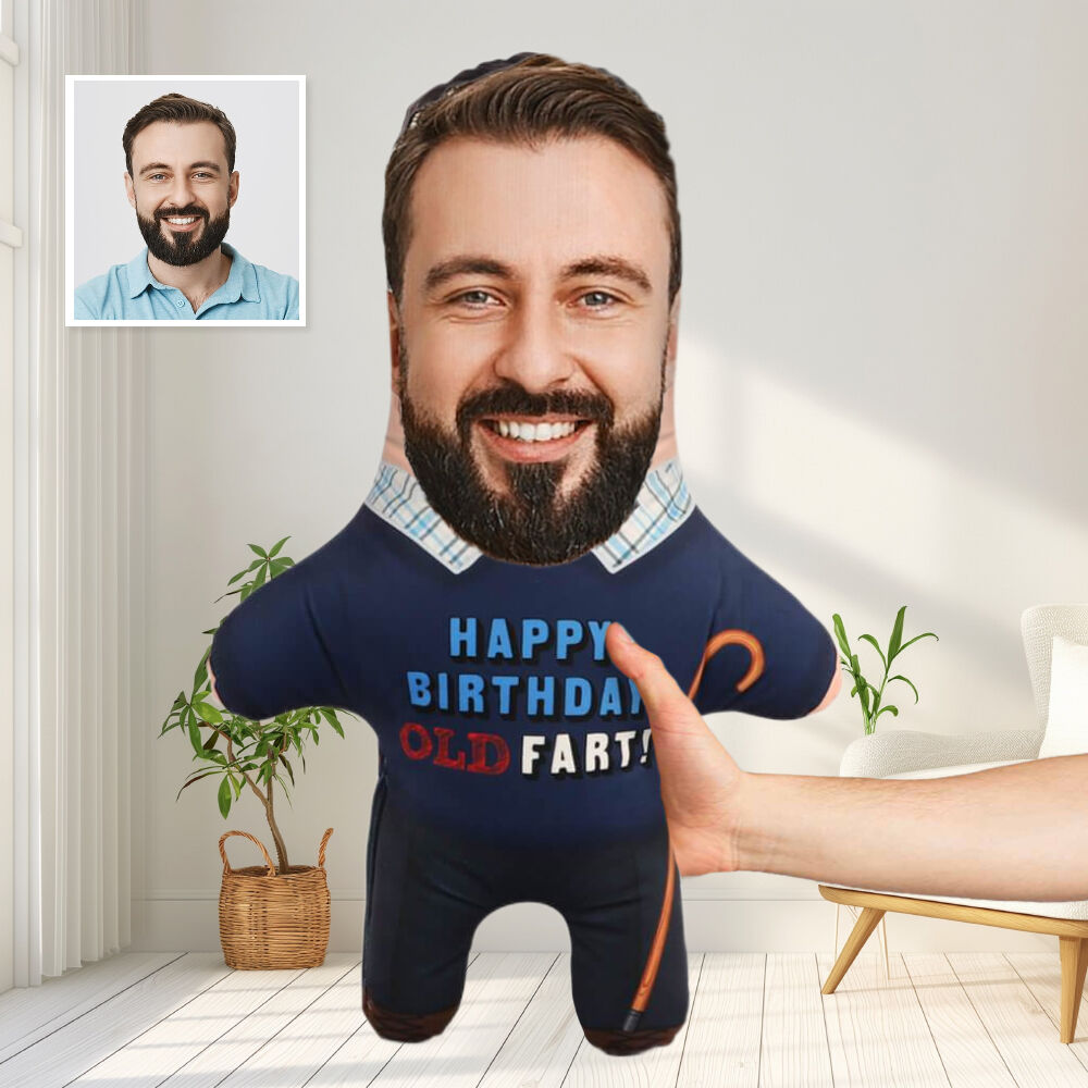 Individuelles Gesichtskissen Alter Furz Geburtstag Gesichtskissen