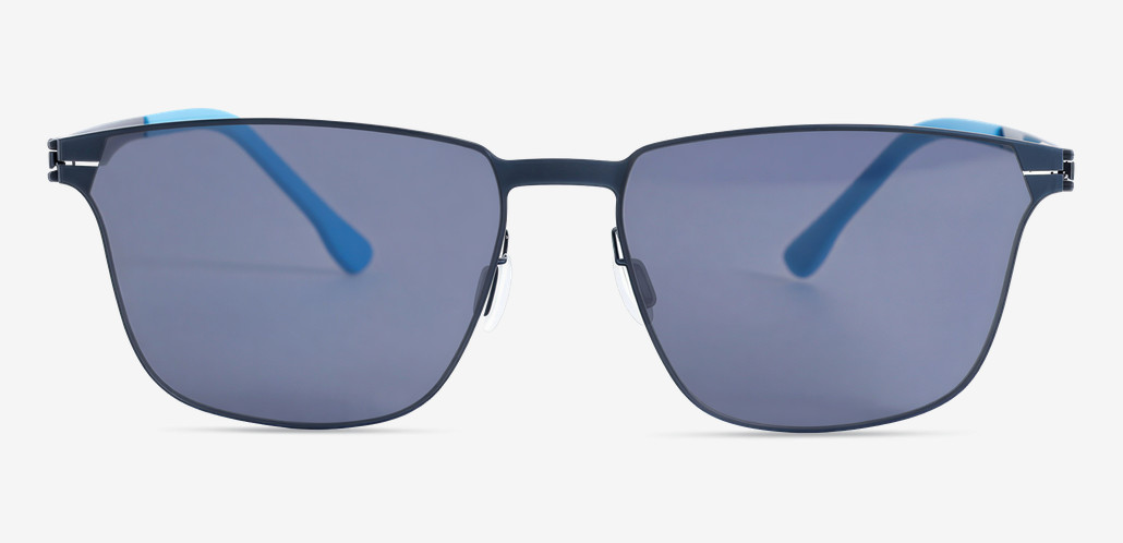 Eden Gafas de sol Cuadradas Azules