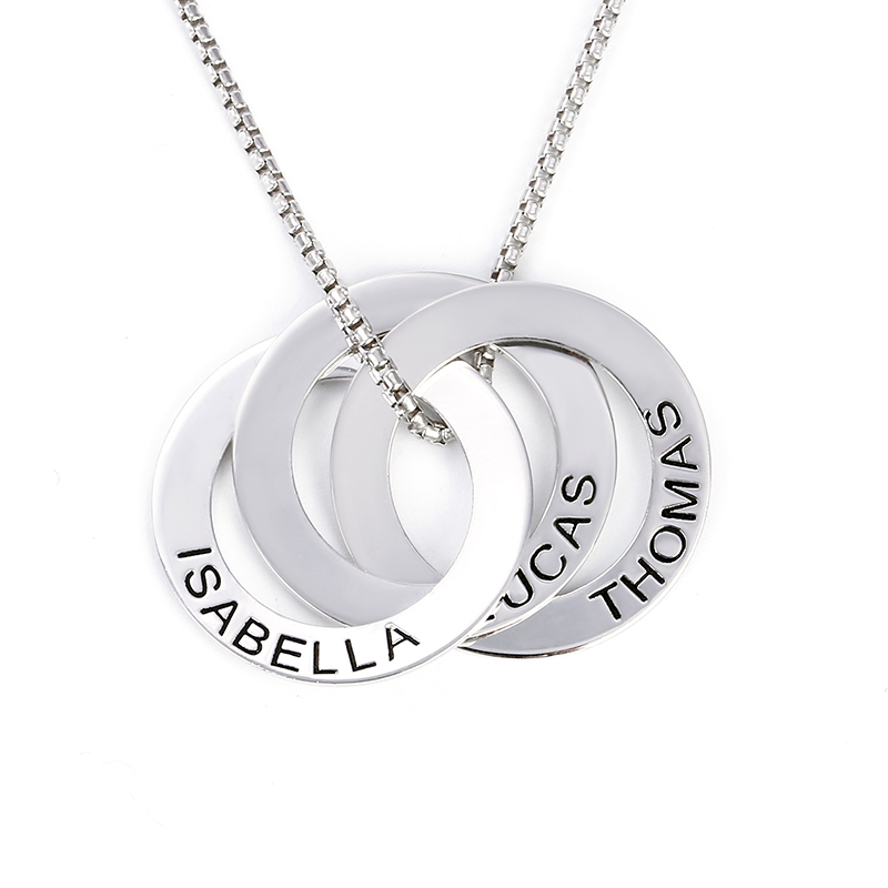 "One of a Kind" Personalized Circle Necklace