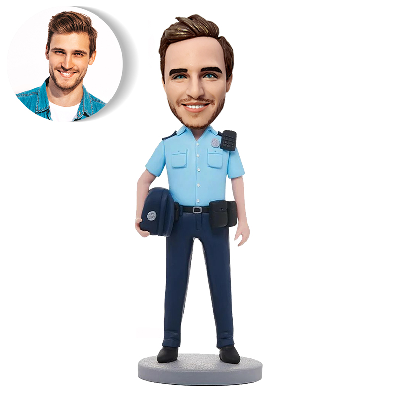 Custom Bobblehead Gift To Cool Police