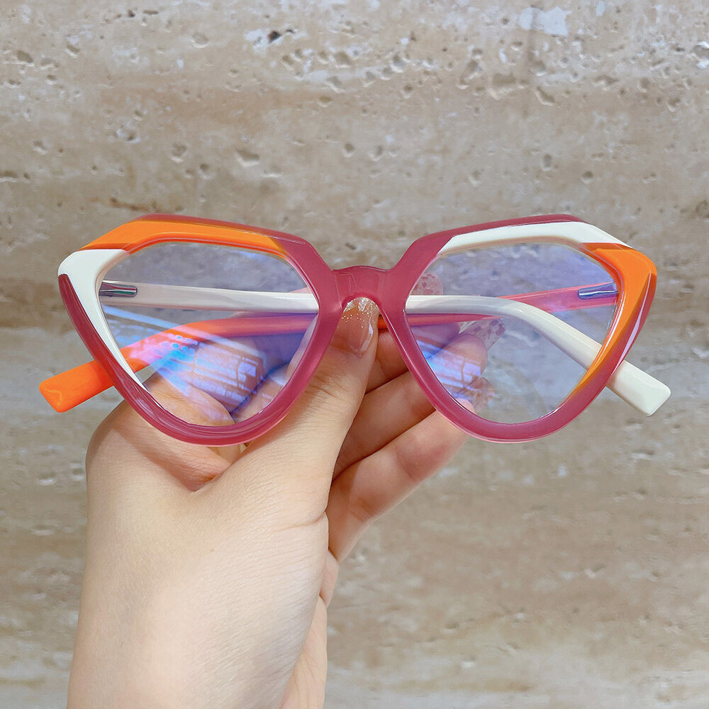 Bishei Cat Eye Pink Glasses