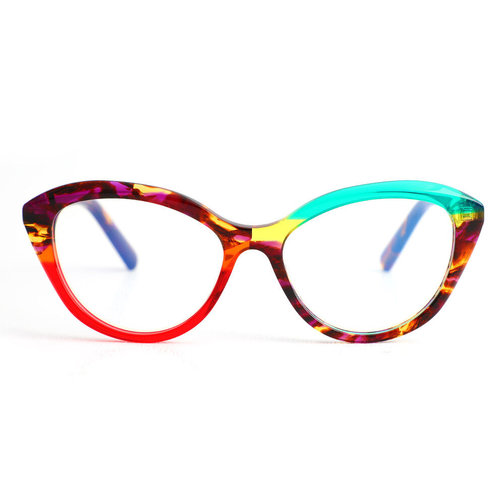 Burnell Cat Eye Rote Brille