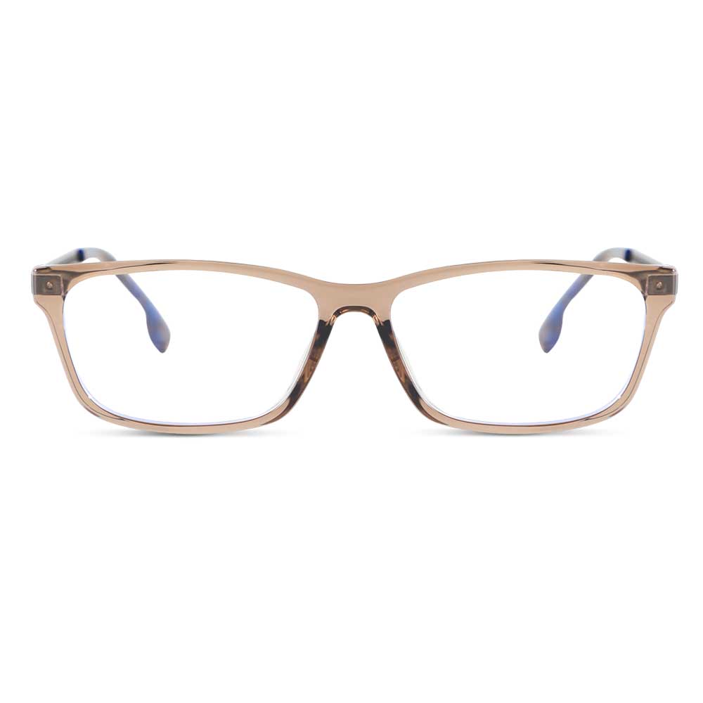 Occhiali da Vista Eddie Rettangolare Marrone 