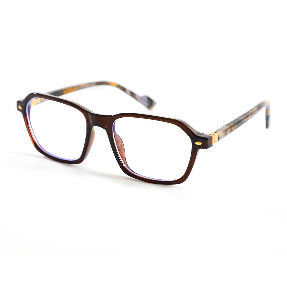 Lunettes de Vue Gresham Rectangle Marron 