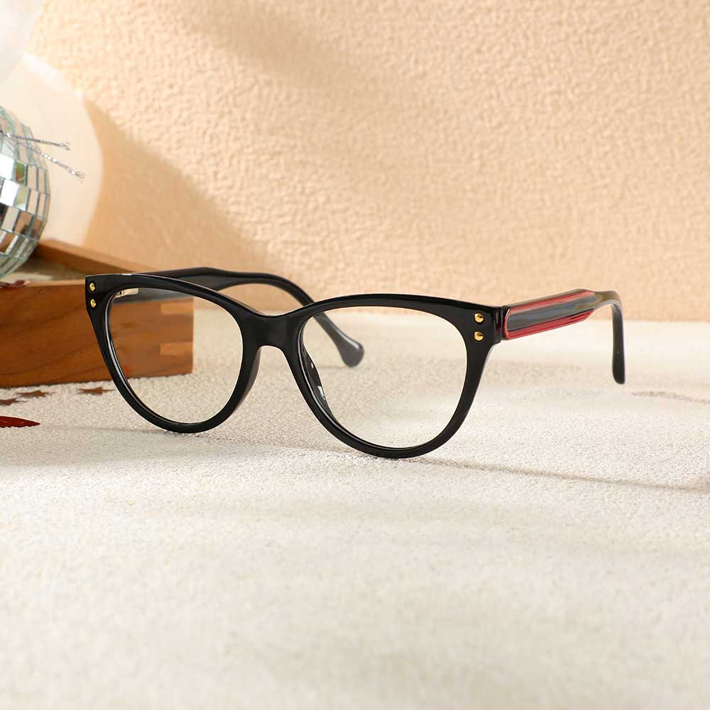 Occhiali da Vista Bessemer Cat Eye Nero 