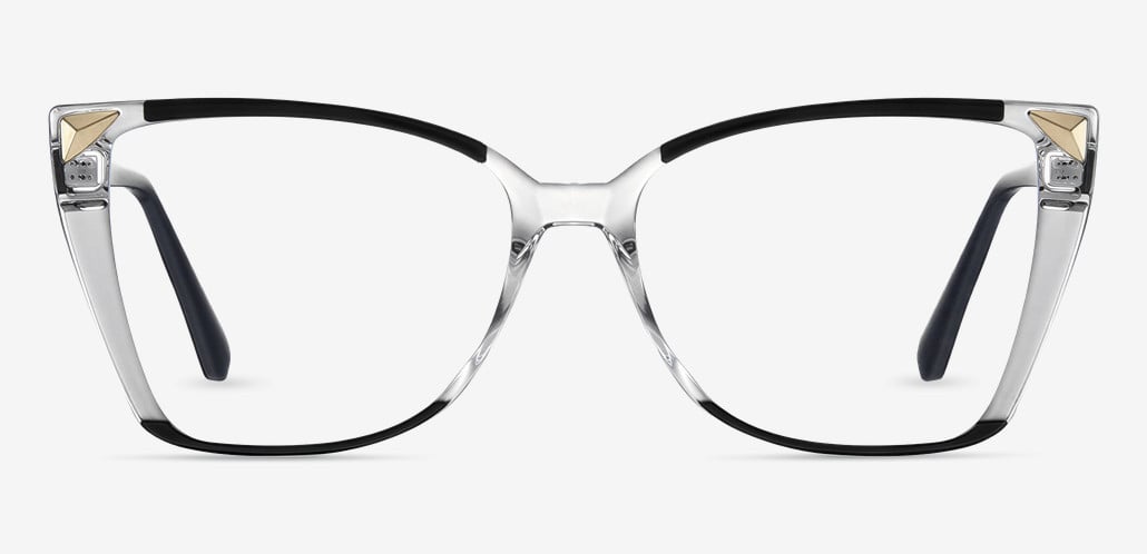 Burke Black Cat Eye Glasses
