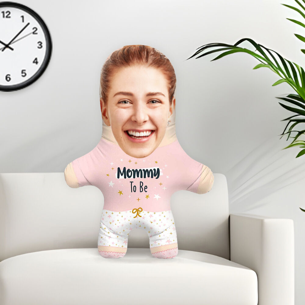 Personalized Face Pillow Mommy To Be Face Pillow
