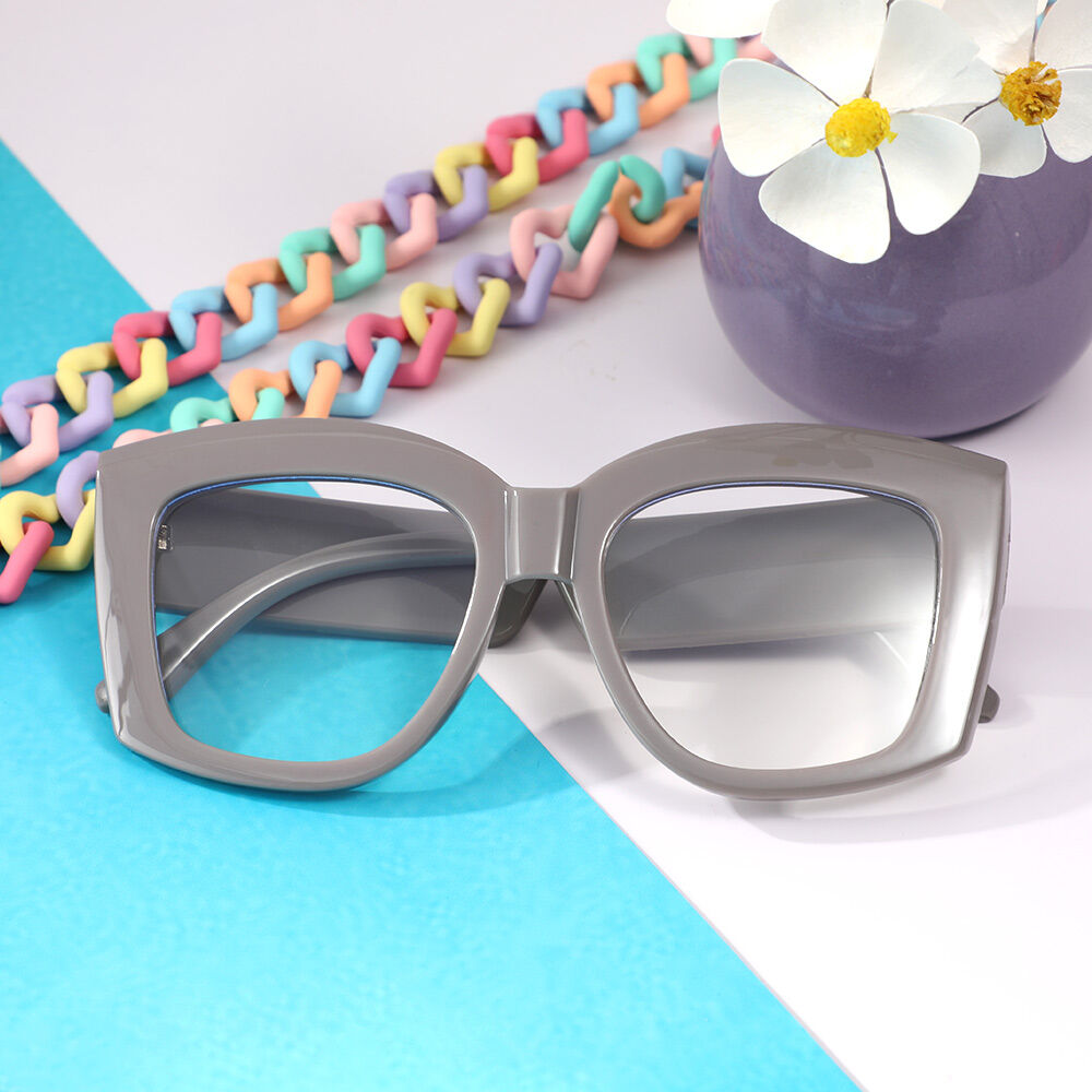 Baro Oval Gray Glasses