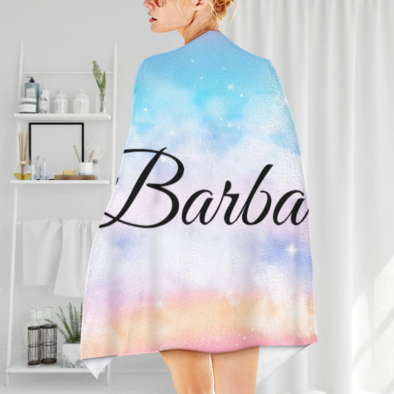 オリジナル 名入れ タオル バスタオル