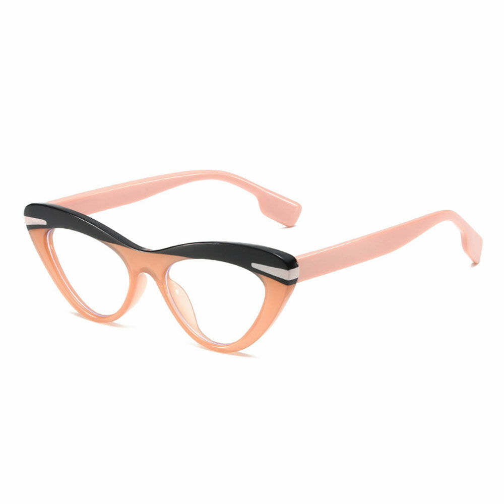 Emma Cat Eye Orange Glasses