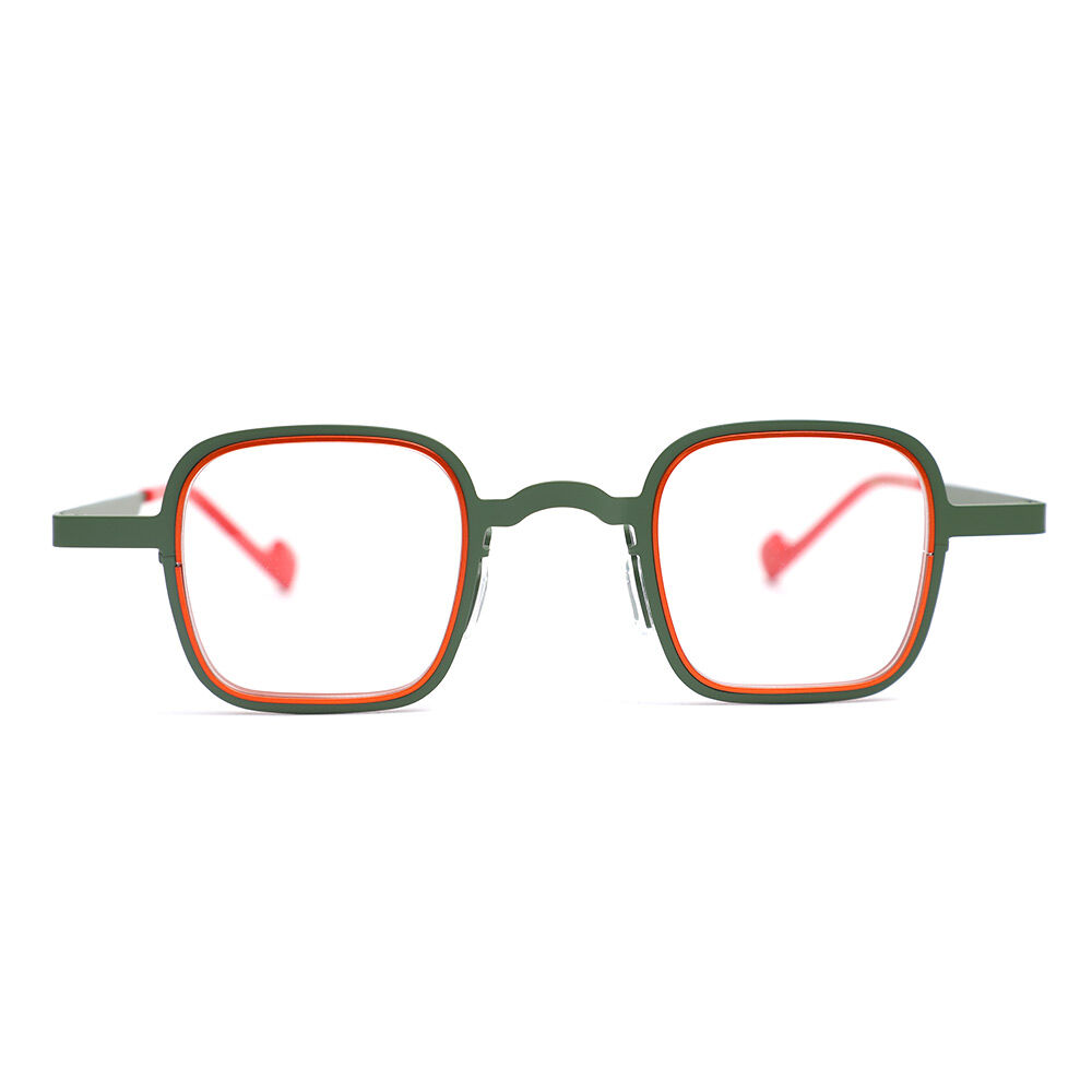 Bower Quadratische Grüne Brille