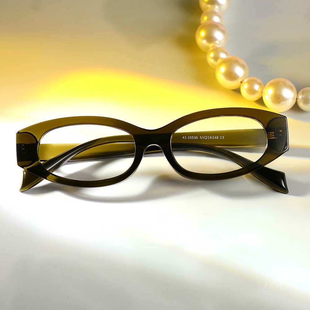 Occhiali da Vista Una Cat Eye Verde