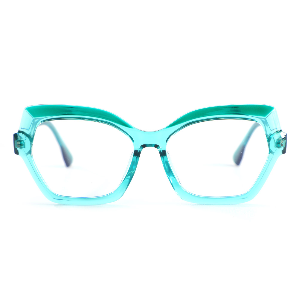 Lunettes de Vue Quentin Géométrique Vert 