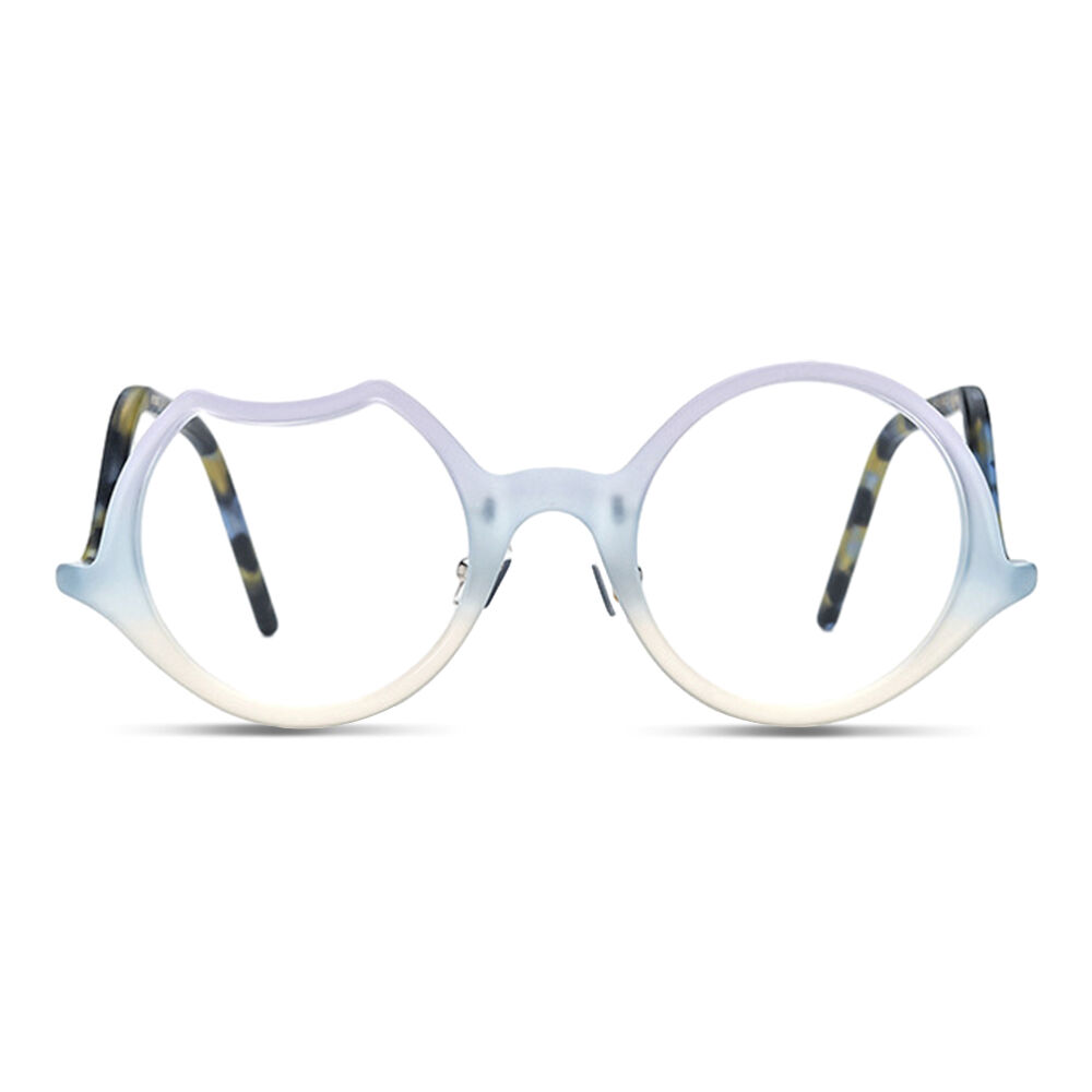 Audition Round Blue Glasses