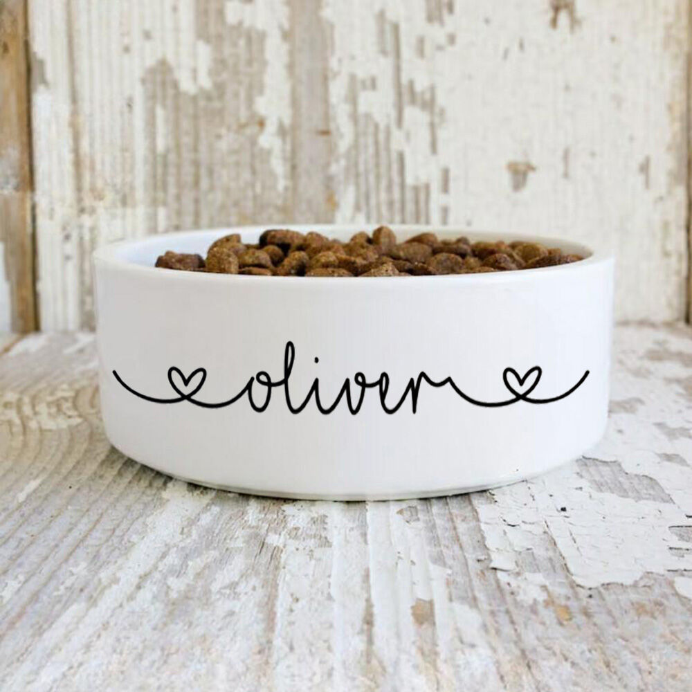 Personalized Pet Bowl With Custom Name Practical Gift For Pet Friends