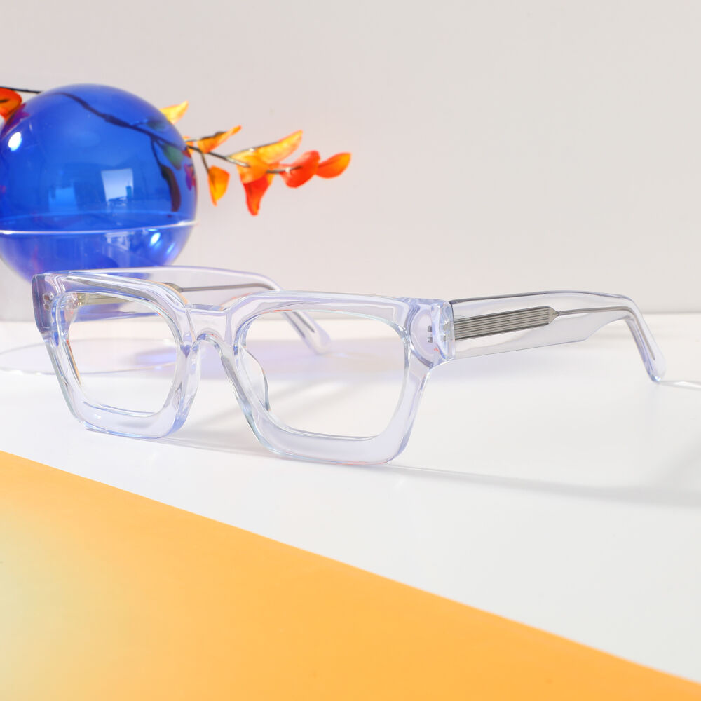 Eugene Quadratische Klare Brille