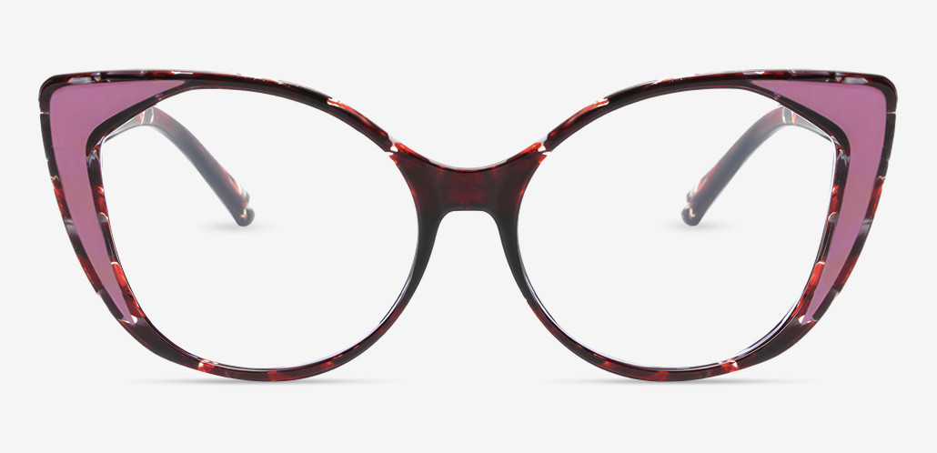 Moulton Gafas Cat Eye Moradas