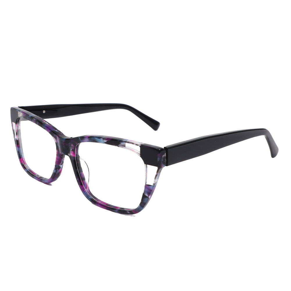 Wenis Square Purple Glasses