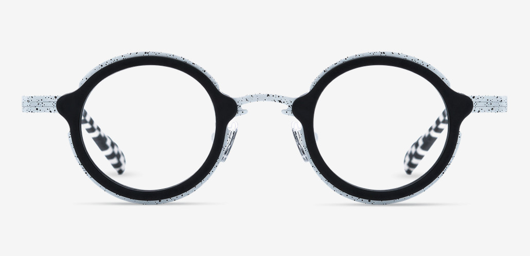 DuBois Black Square Glasses