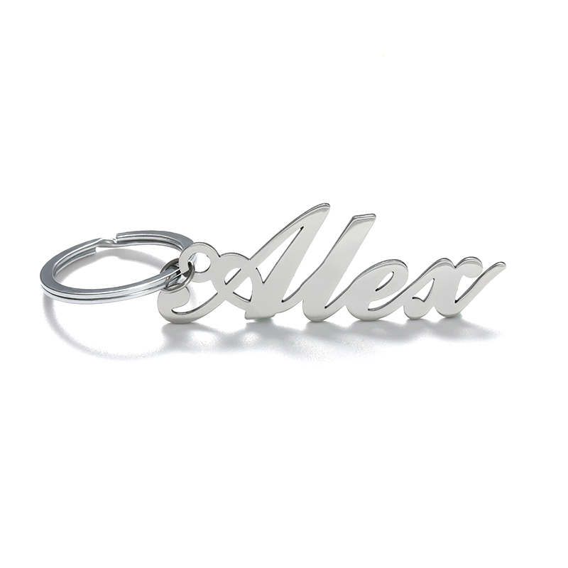 "Din present" Nyckelring med egen gravyr