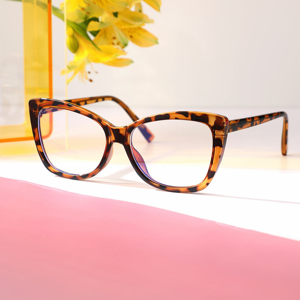 Sophie Cat Eye Tortoise Glasses