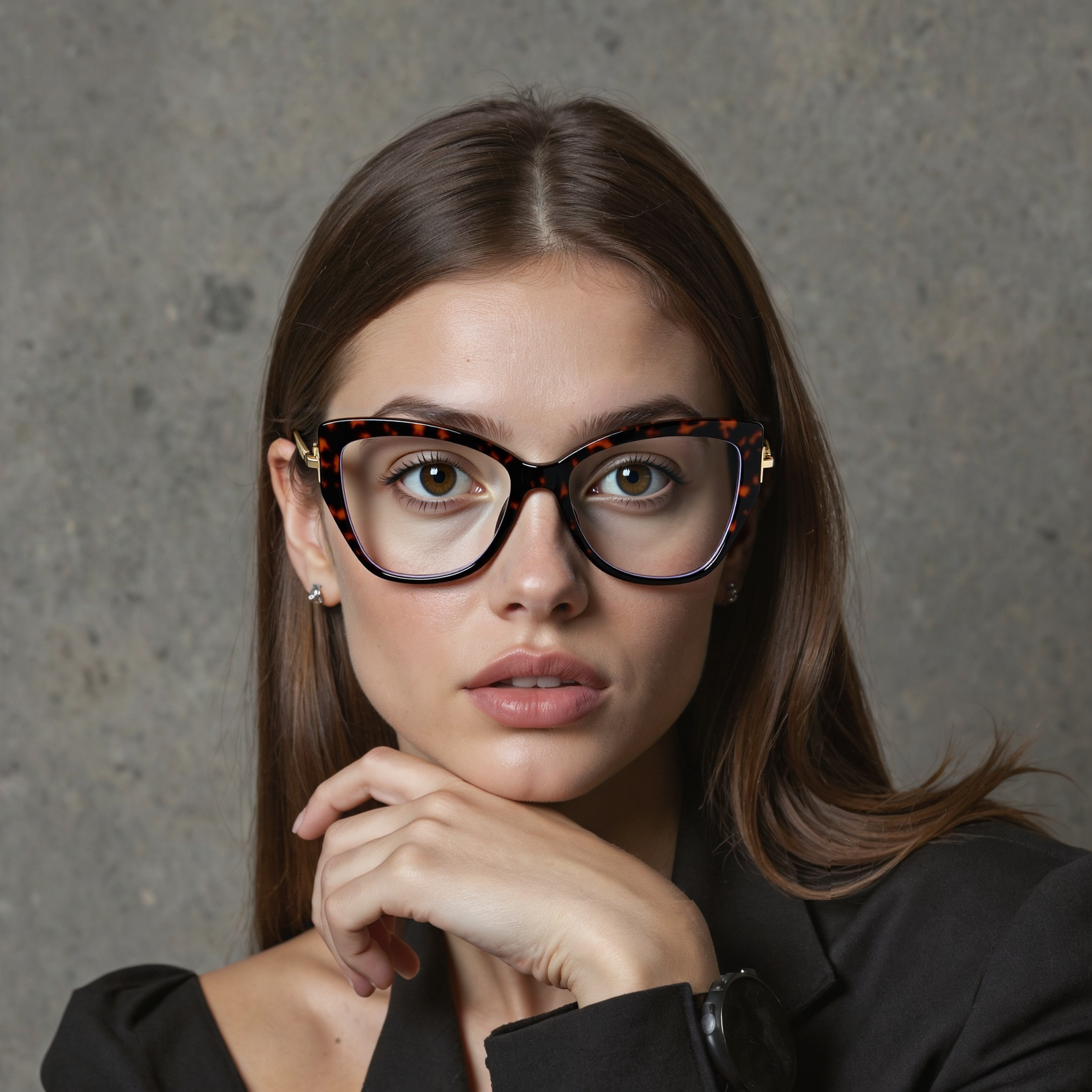 Occhiali da Vista Blake Cat Eye Tartarugato 