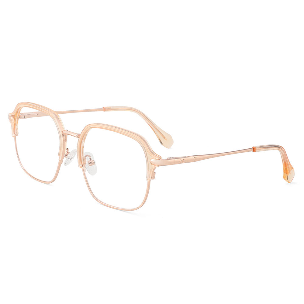 Fielder Browline Orange Brille