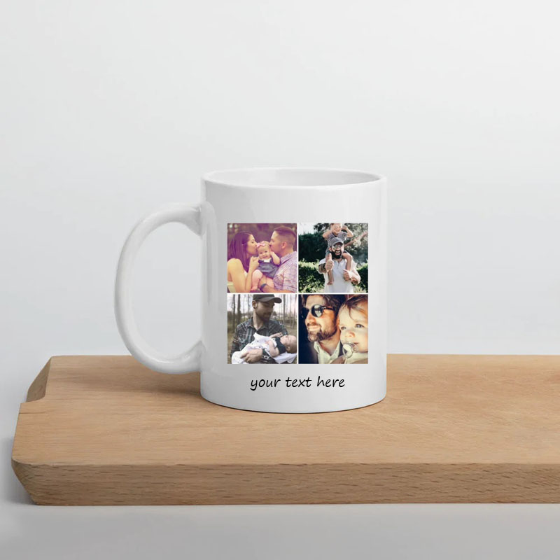 Personalized Record Good Life Custom Photo Mug
