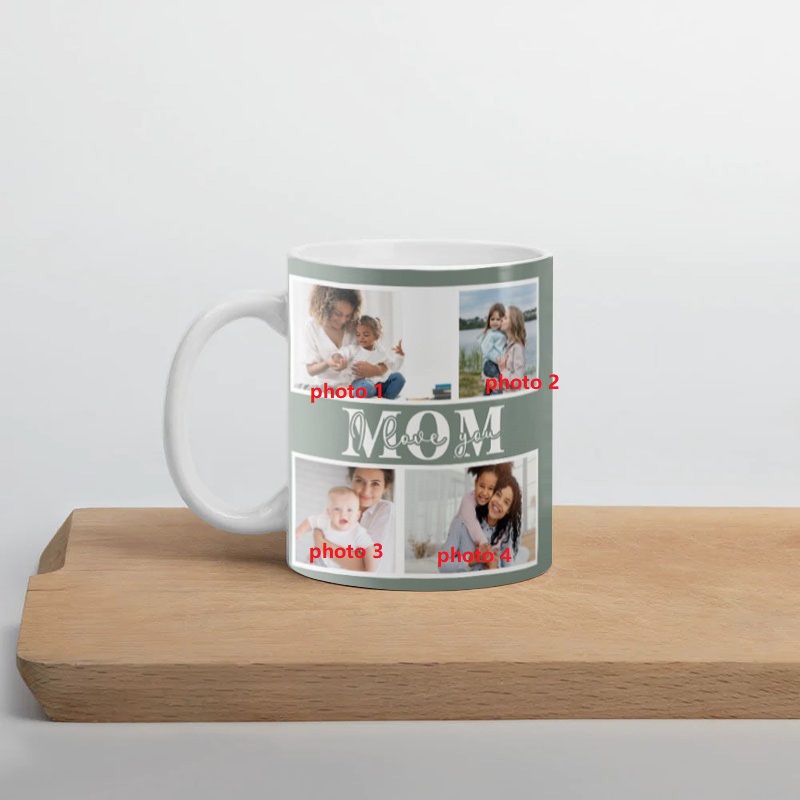 オリジナル 写真入れ マグカップ 母の日