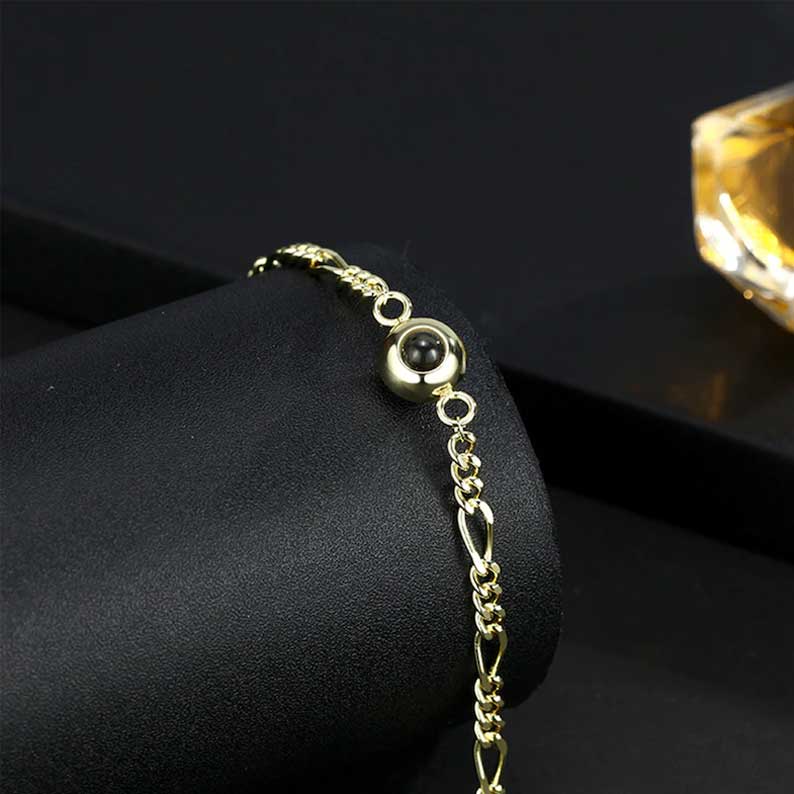 投影 写真 写真入れ ブレスレット カスタマイズ