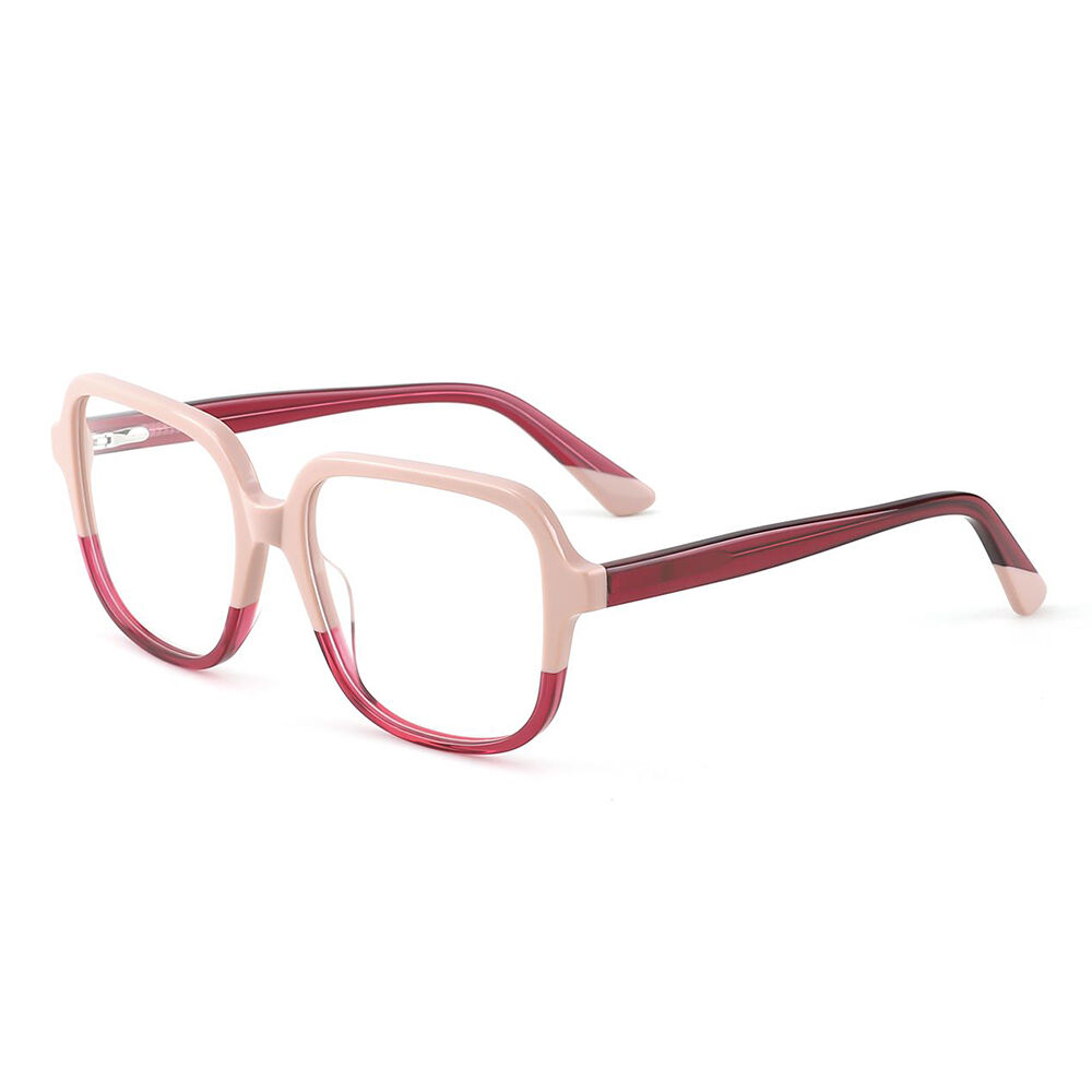 Ford Quadratische Rosa Brille