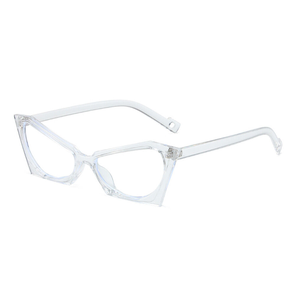 Alvon Cat Eye Clear Glasses