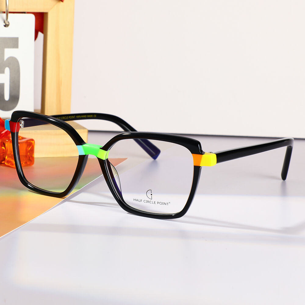 Nicholas Cat Eye Black Glasses