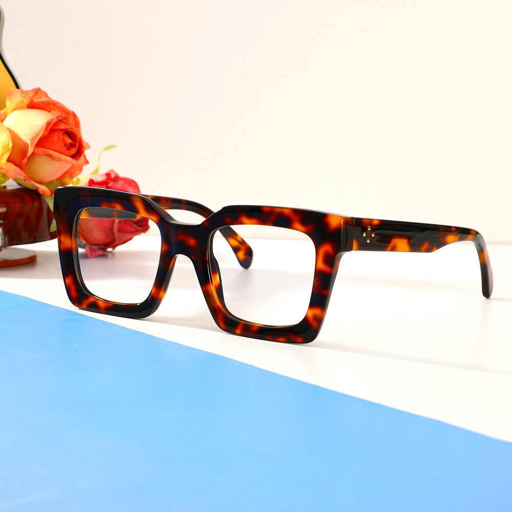 Steward Square Tortoise Glasses