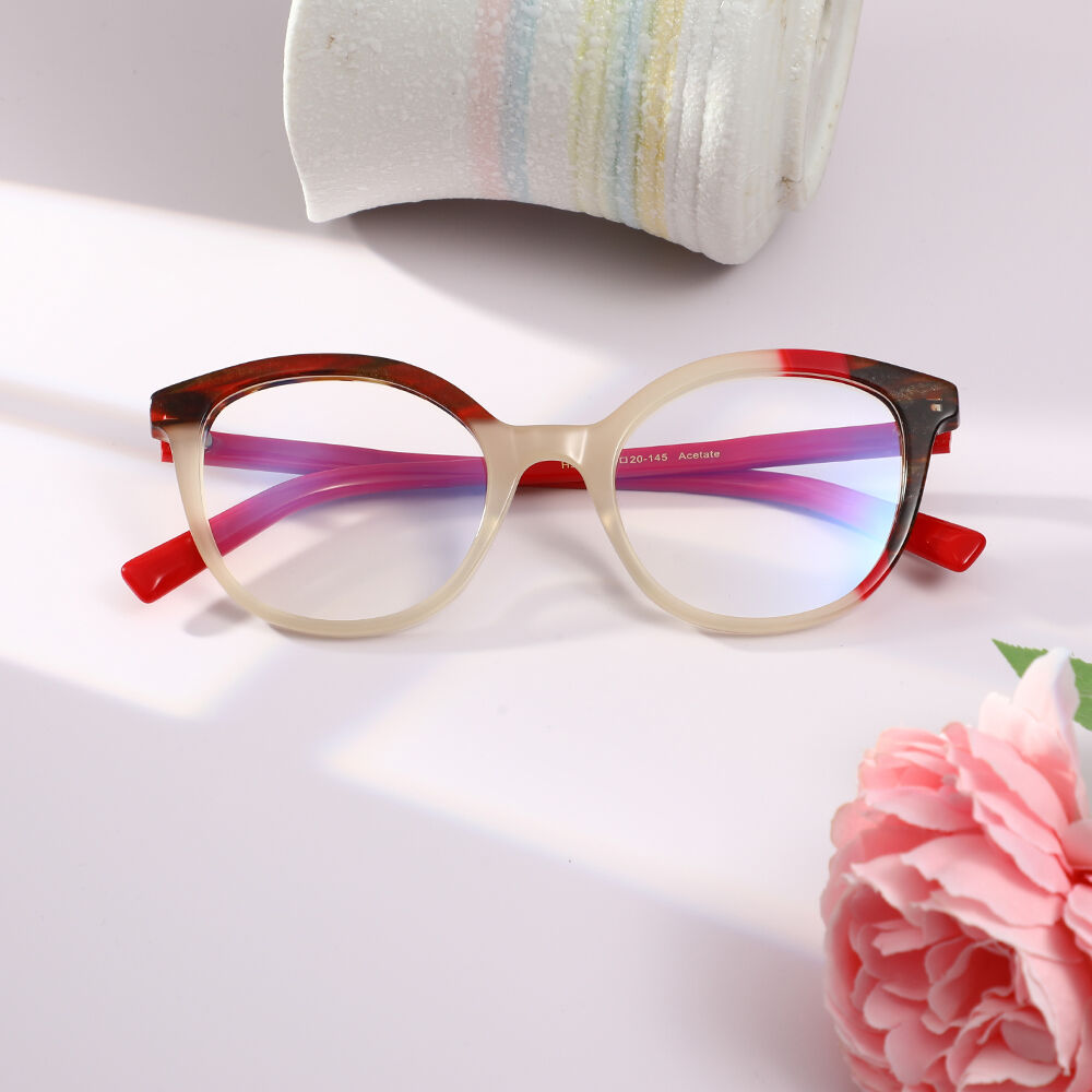 Lunettes de Vue Chanty Cat Eye Rouge