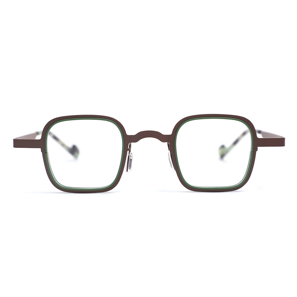 Occhiali da Vista Bower Quadrato Marrone 