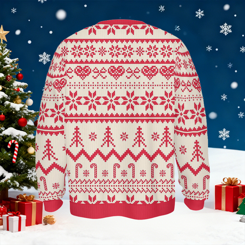 Personalized Ugly Sweater Unisex Custom Dog Mom Ever Custom Photo Attractive Christmas Gift for Pet Lovers