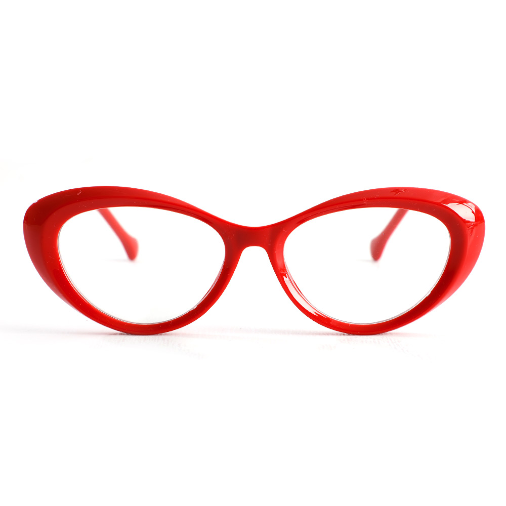 Lunettes de Vue Vogt Cat Eye Rouge 
