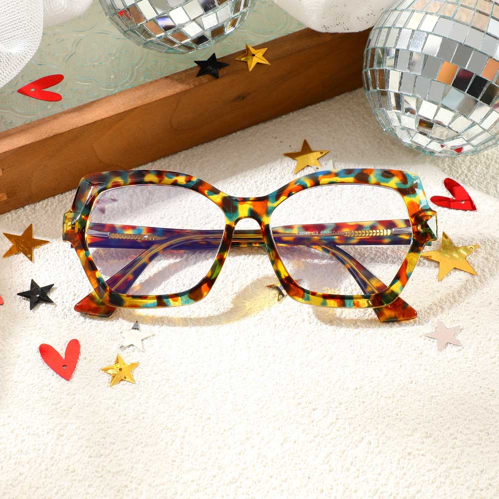 Quentin Geometrische Schildkröte Brille