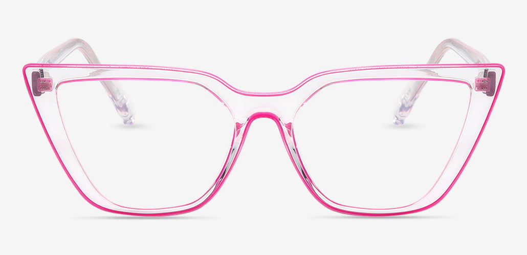 Elsa Pink Cat Eye Glasses