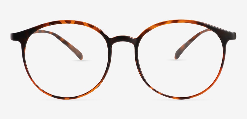 Ethel Tortoise Round Glasses