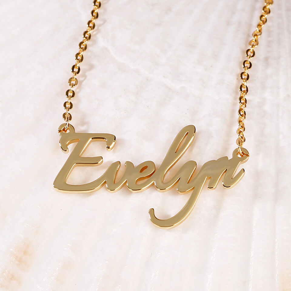 Collier Prénom Écriture Personnalisé