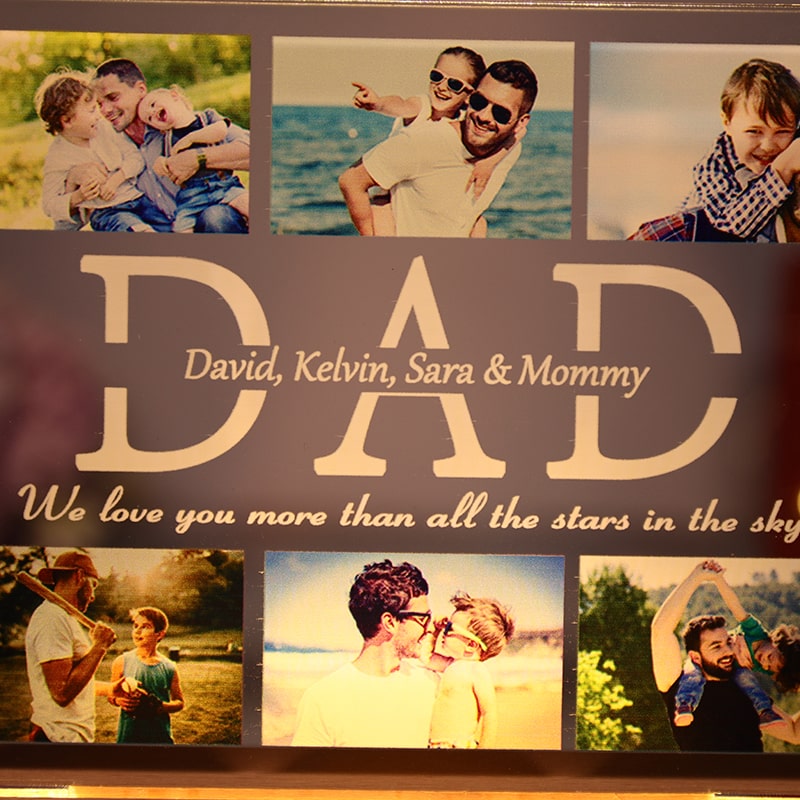 Custom DAD Acrylic Photo Light