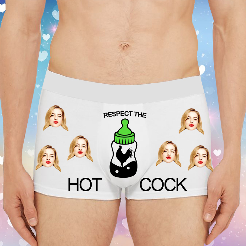 顔写真 似顔絵 男性用 下着 パンツ カスタマイズ