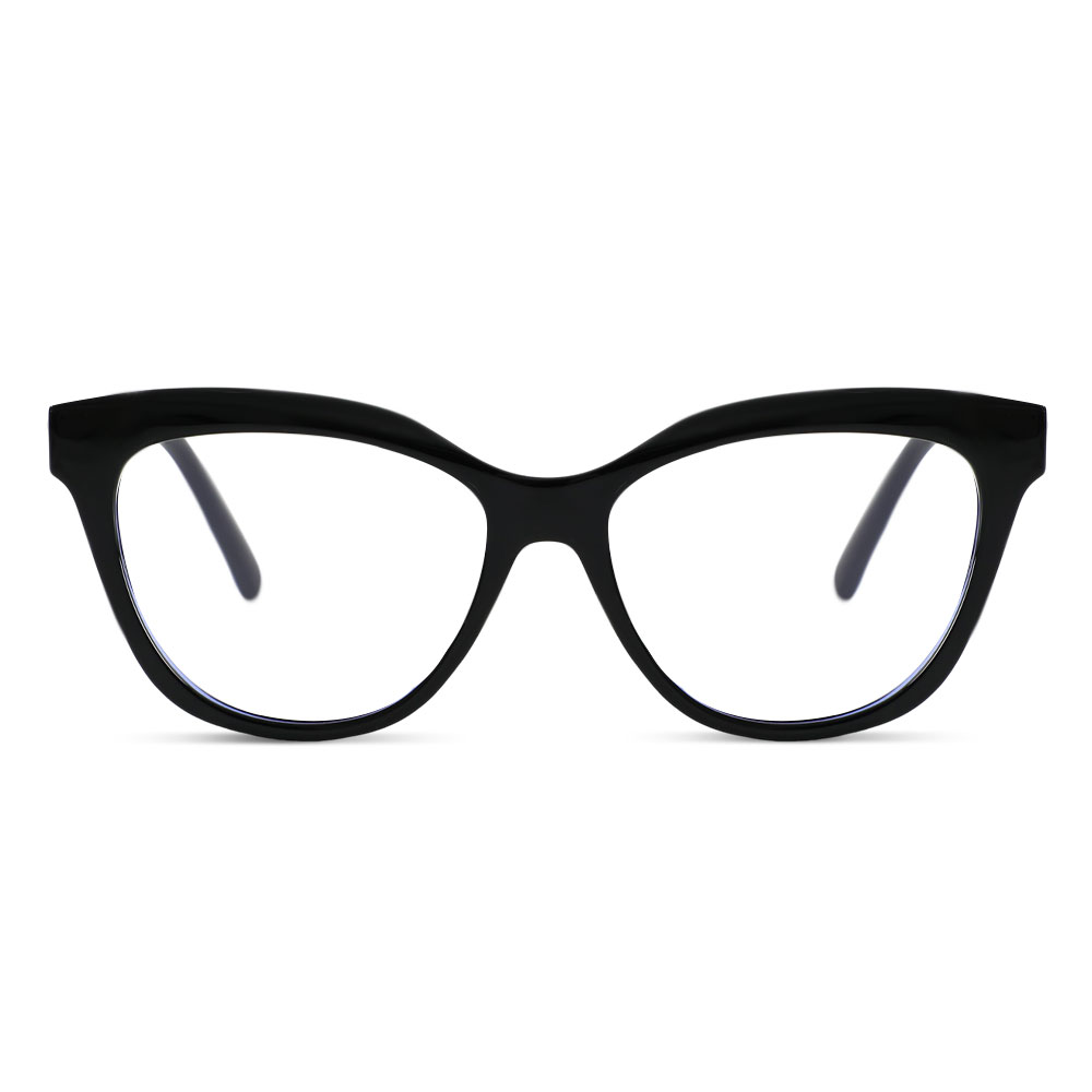 Occhiali da Vista Lewis Cat Eye Nero 